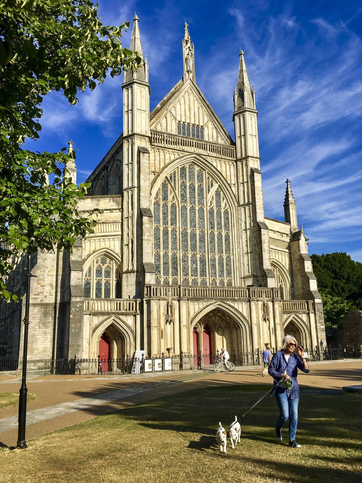 Winchester Cathedral: Jane Austen is entombed here with some of the nation's greatest heroes. (Rosemary McClure)