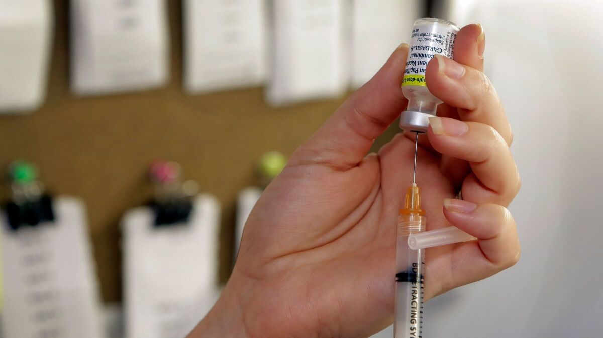 As of 2015, only 52 percent of girls and 39 percent of boys ages 13 to 17 had received the two recommended doses of HPV vaccine, according to the American Cancer Society.
