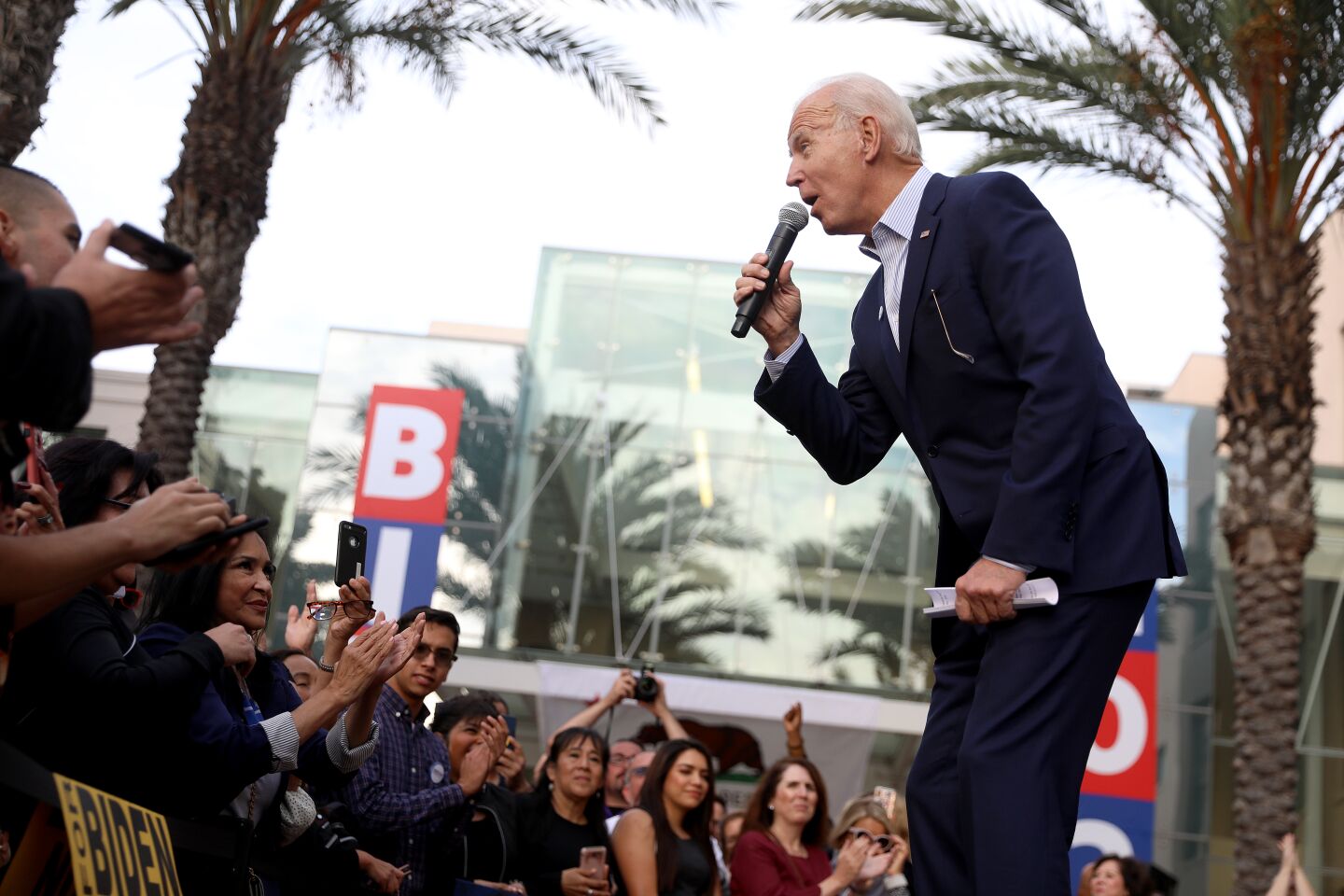 Joe Biden in Los Angeles