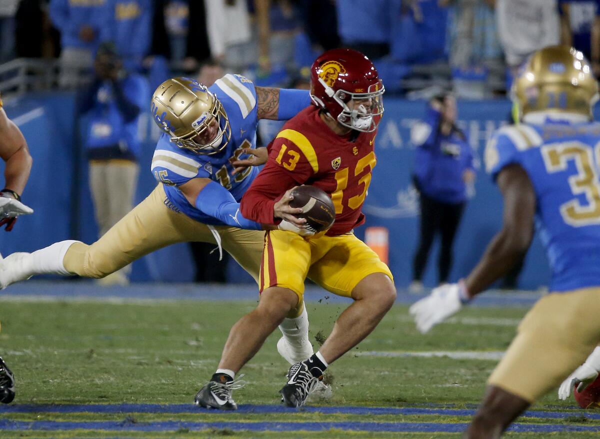 UCLA, USC football schedules released; Bruins face colder weather - Los  Angeles Times