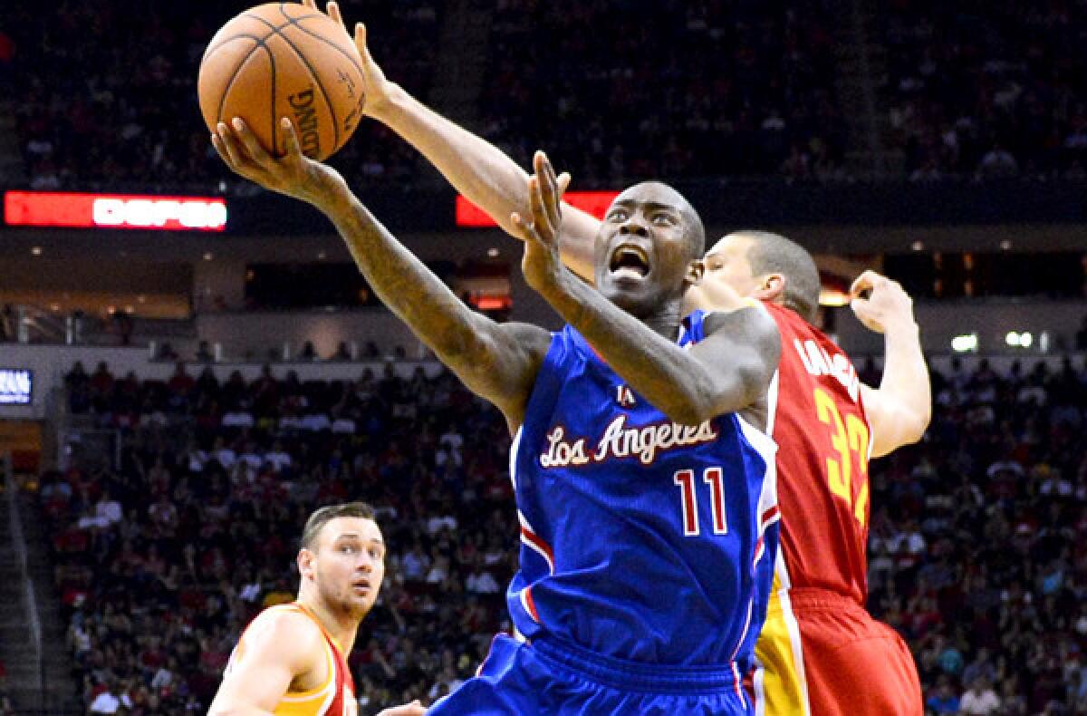 Clippers guard Jamal Crawford last played in a game March 29 at Houston.