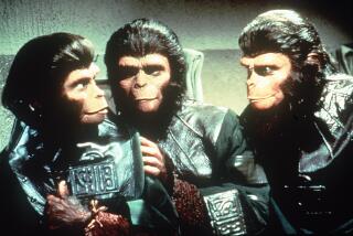 A scene from the original movie "Planet of the Apes" Four astronauts land on a strange planet where apes are in control presented by 20th Century Fox in 1968. LA TIMES LIBRARY FILE PHOTO