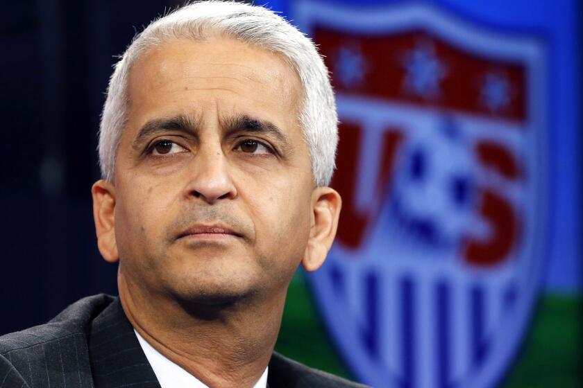 Sunil Gulati, president of the U.S. Soccer Federation.