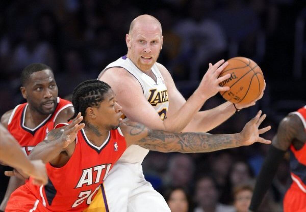 Chris Kaman has been slowed by back issues this season.
