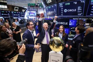 Circle CEO Jeremy Allaire during the company's IPO at the NYSE on June 5, 2025. Photographer: Michael Nagle/Bloomberg