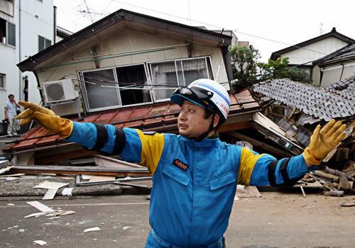 A magnitude 6.8 earthquake rocked Japan's northwest coast Monday, killing five people and injuring more than 600. Structural damage included the country's largest nuclear power plant, prompting a check on all of the country's nuclear facilities, and hundreds of residences such as this.