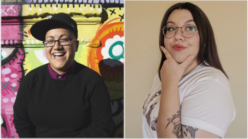 Gabby Rivera and Celia Moscote