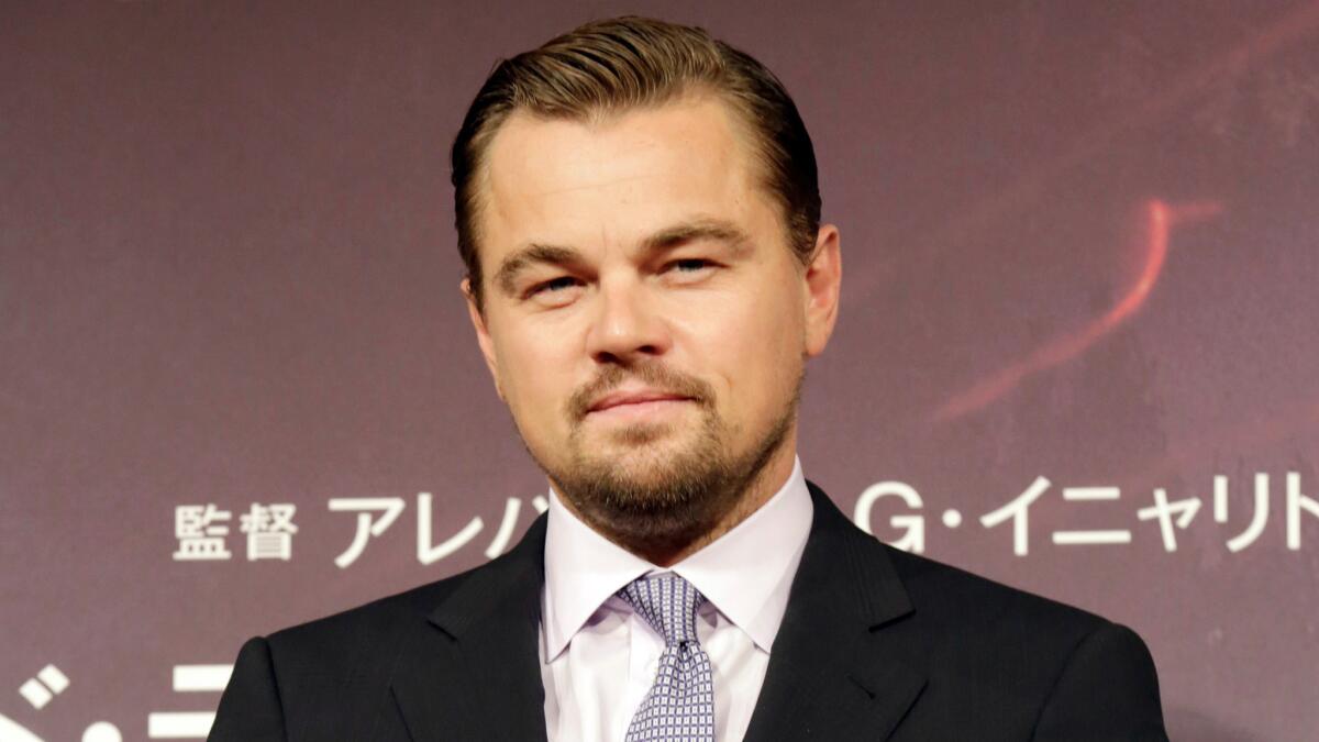 Leonardo DiCaprio appears at a screening of "The Revenant" in Tokyo in March.