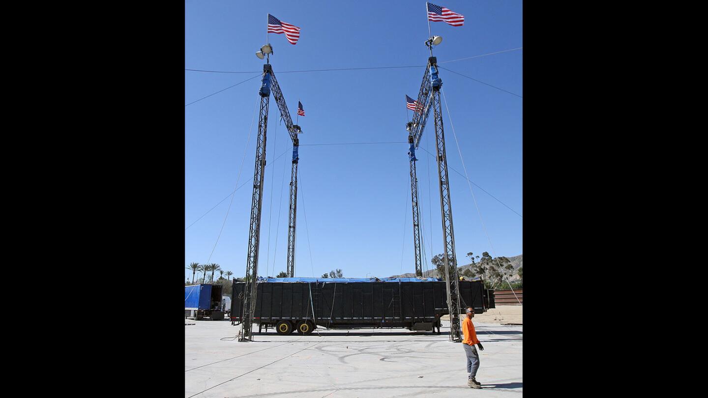 Photo Gallery: Circus Vargas sets up in Burbank