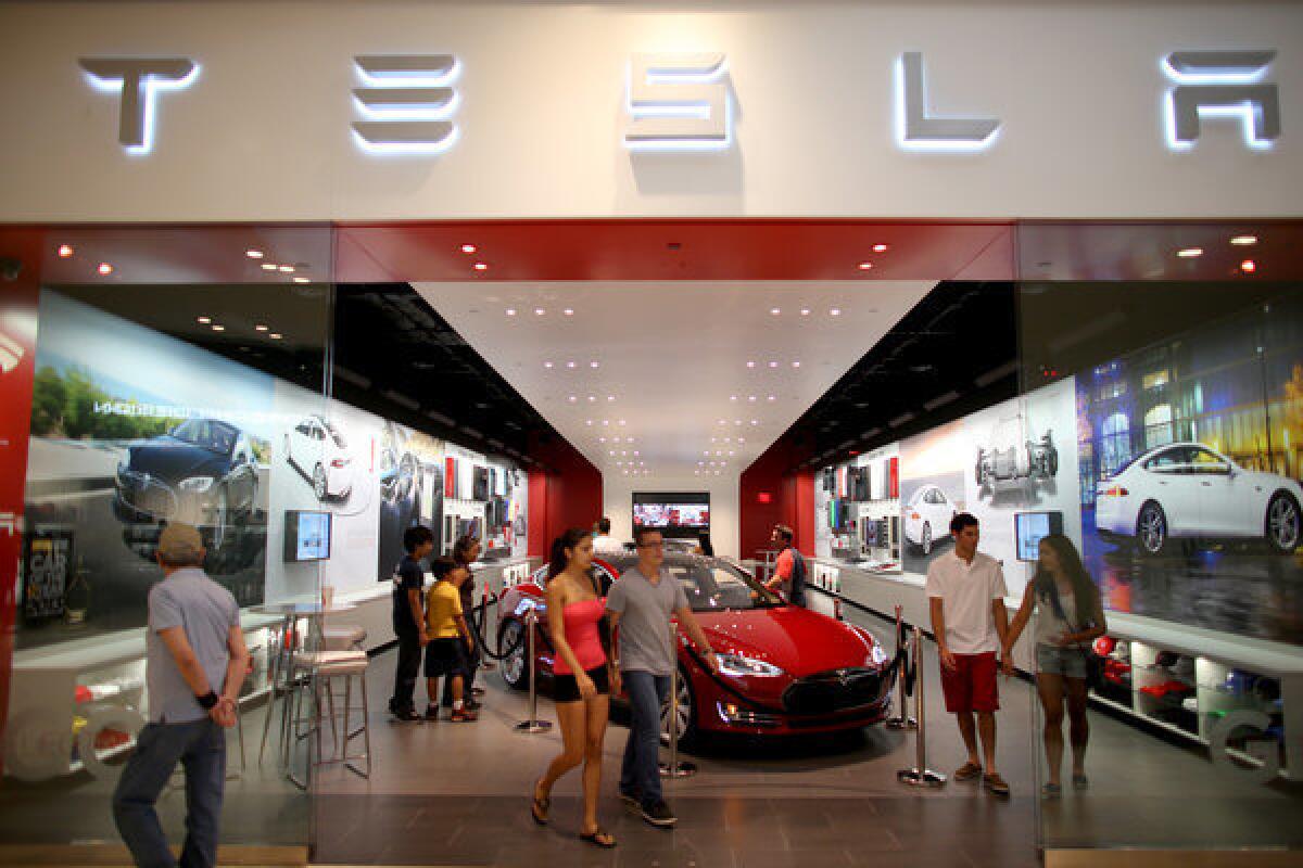 Will people buy electric cars, such as the Tesla, on the theory that they'd be better for the environment? Maybe, maybe not -- but a survey says more than half of Americans do consider the environment when making consumer purchases.