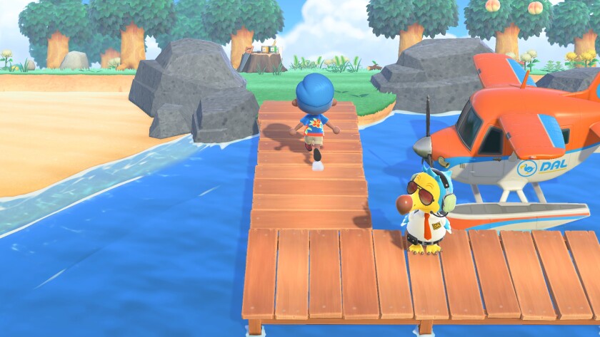 "Animal Crossing: New Horizons" in a screen grab.