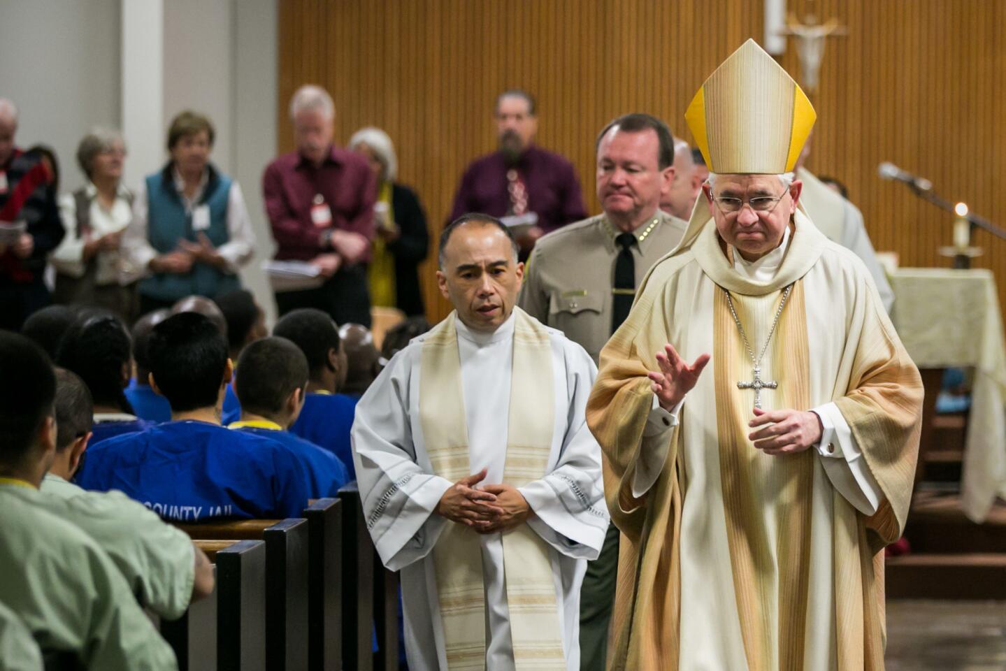 Christmas Mass in jail