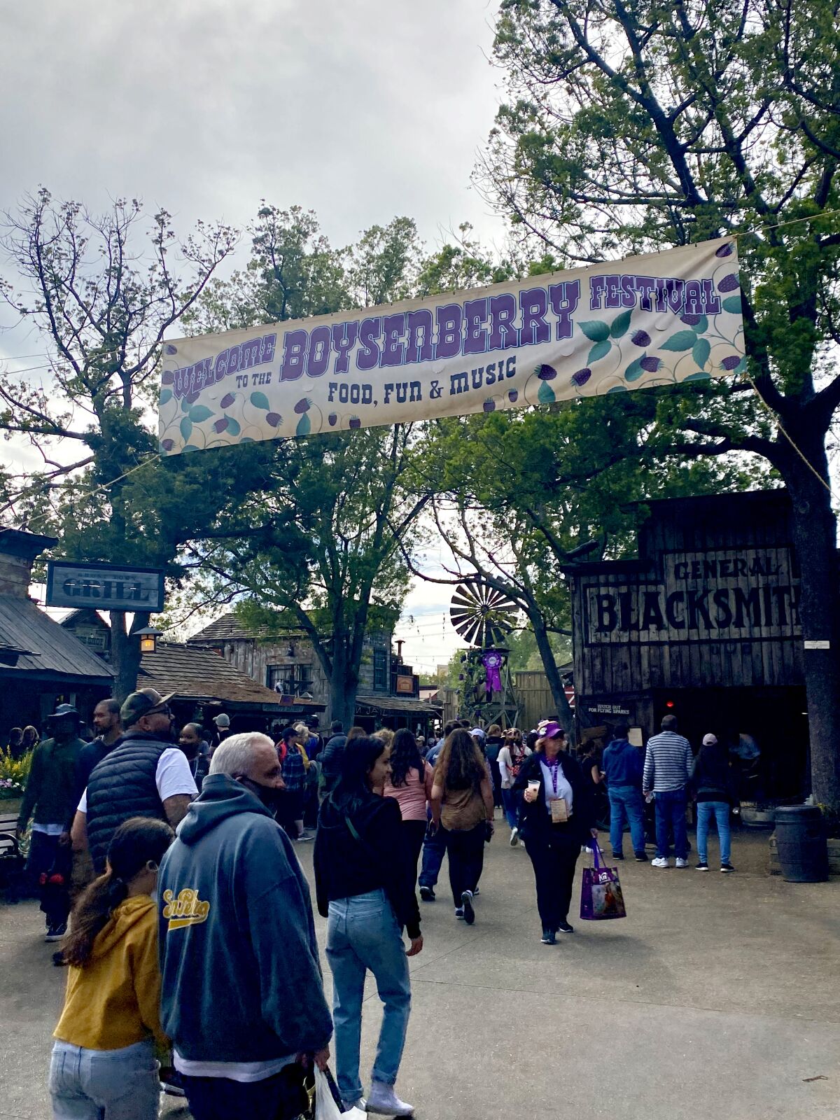 The Knott's Berry Farm Boysenberry Festival runs through April 26.