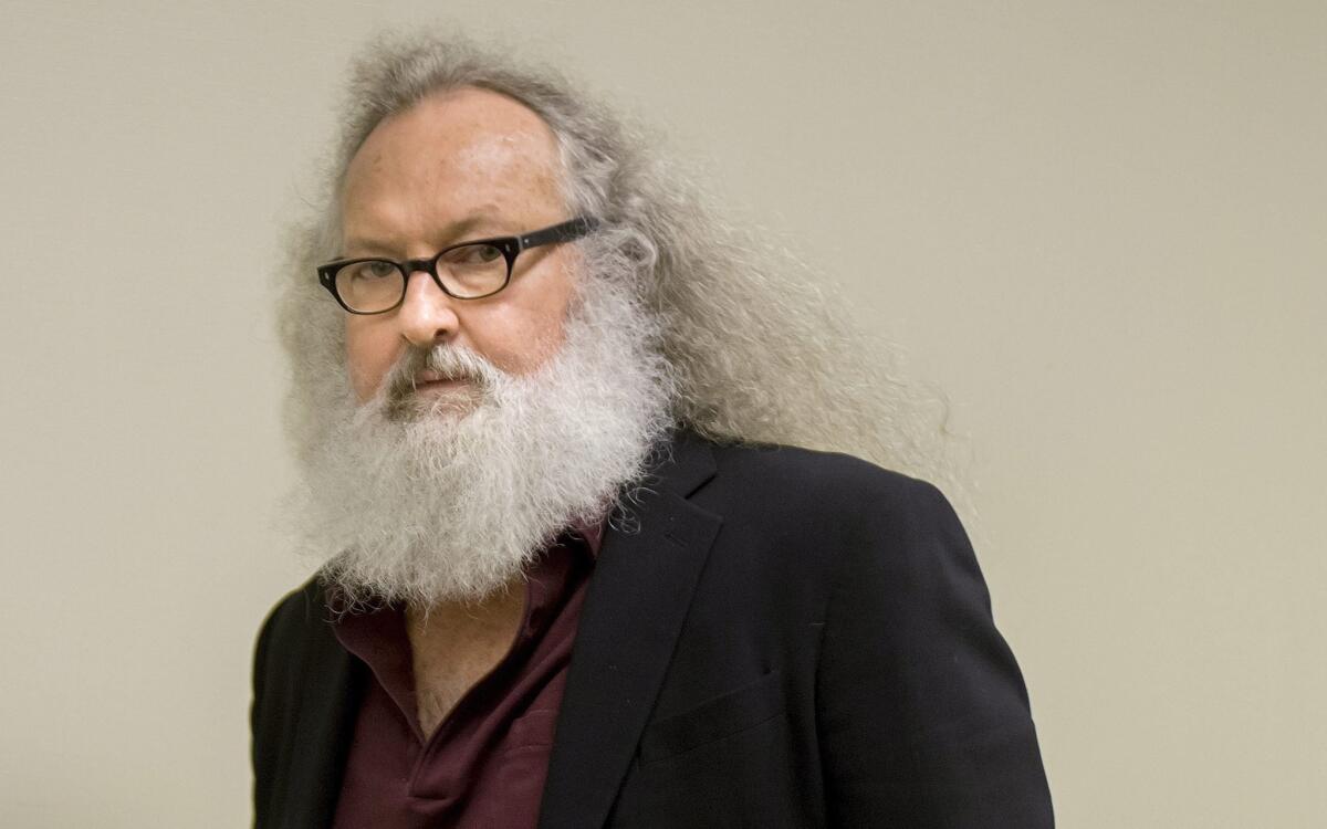 Actor Randy Quaid arrives at his Immigration and Refugee Board hearing in Montreal on Thursday.