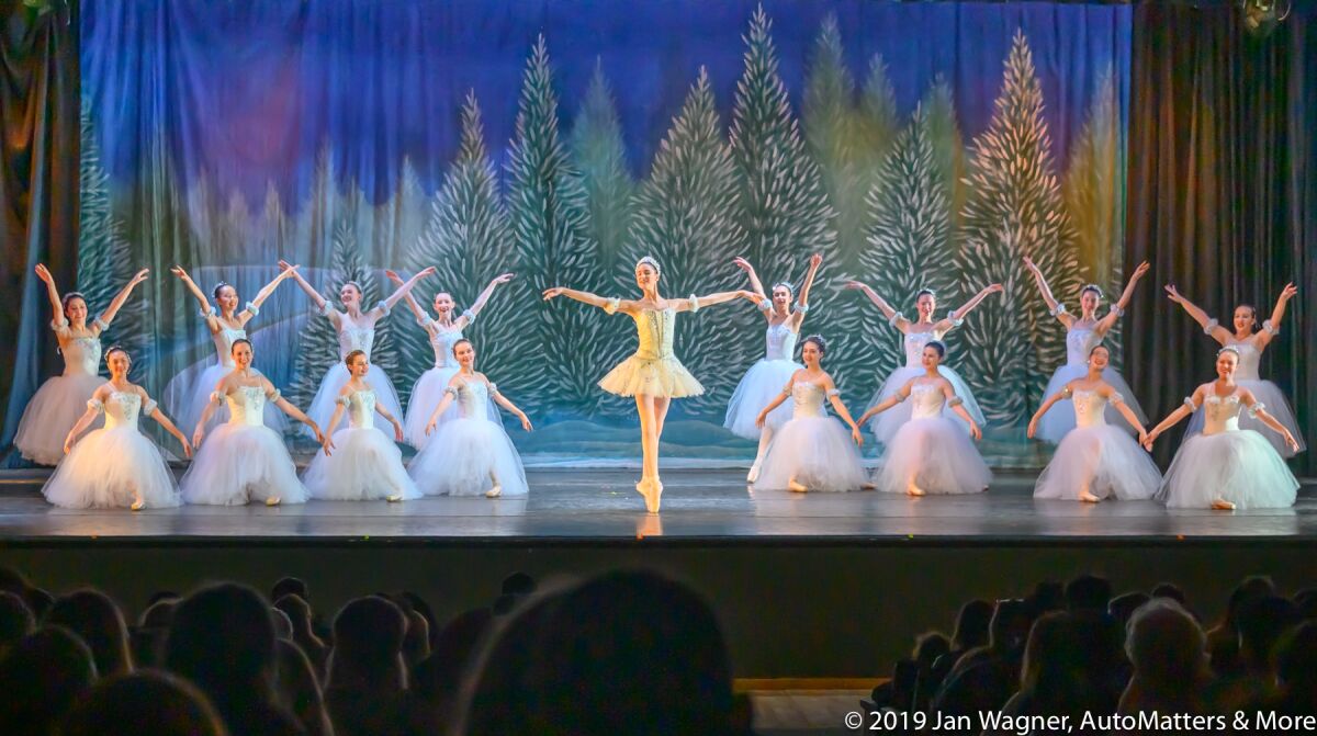 San Diego Civic Youth Ballet performing excerpts from “The Nutcracker”