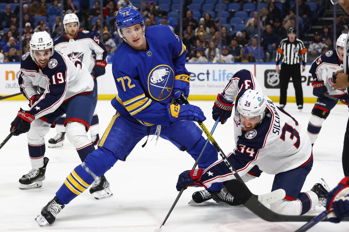 Buffalo Sabres forward Tage Thompson expected to return from injury  Saturday - Daily Faceoff