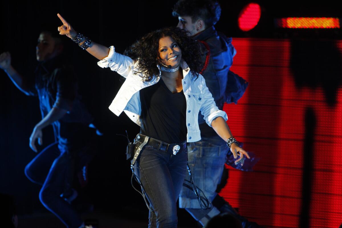Janet Jackson performs at the Greek Theatre in 2011.
