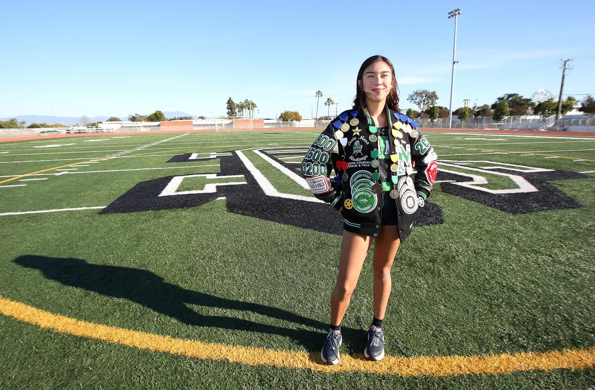 Costa Mesa senior Diane Molina led the Mustangs to the CIF State meet for the first time since 1997.