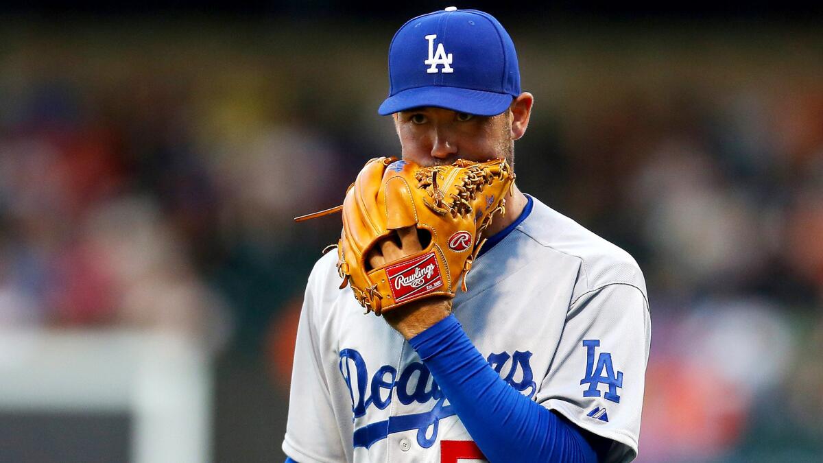 Zach Lee had a rough debut for the Dodgers in a 15-2 loss to the Mets on Saturday in New York.