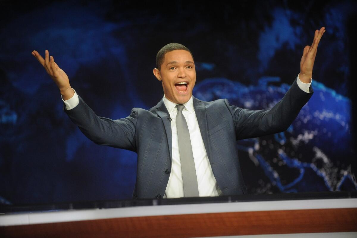 Trevor Noah's debut as host of Comedy Central's "The Daily Show" brought decent ratings and mixed reviews.