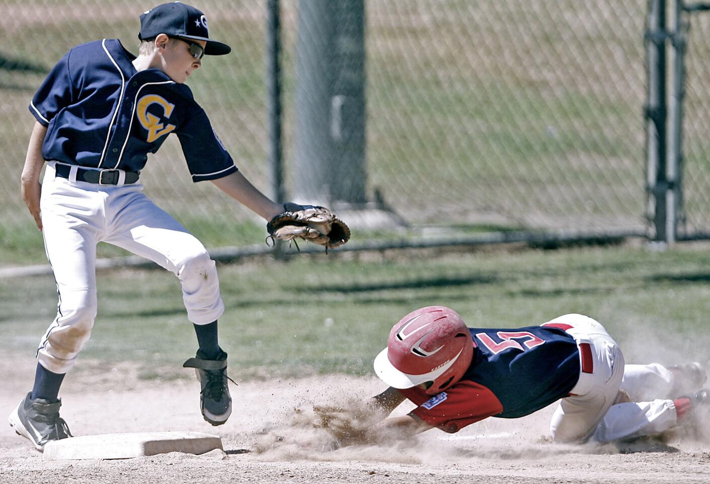 Photo Gallery: Burbank All Stars vs. Crescenta Valley All Stars baseball