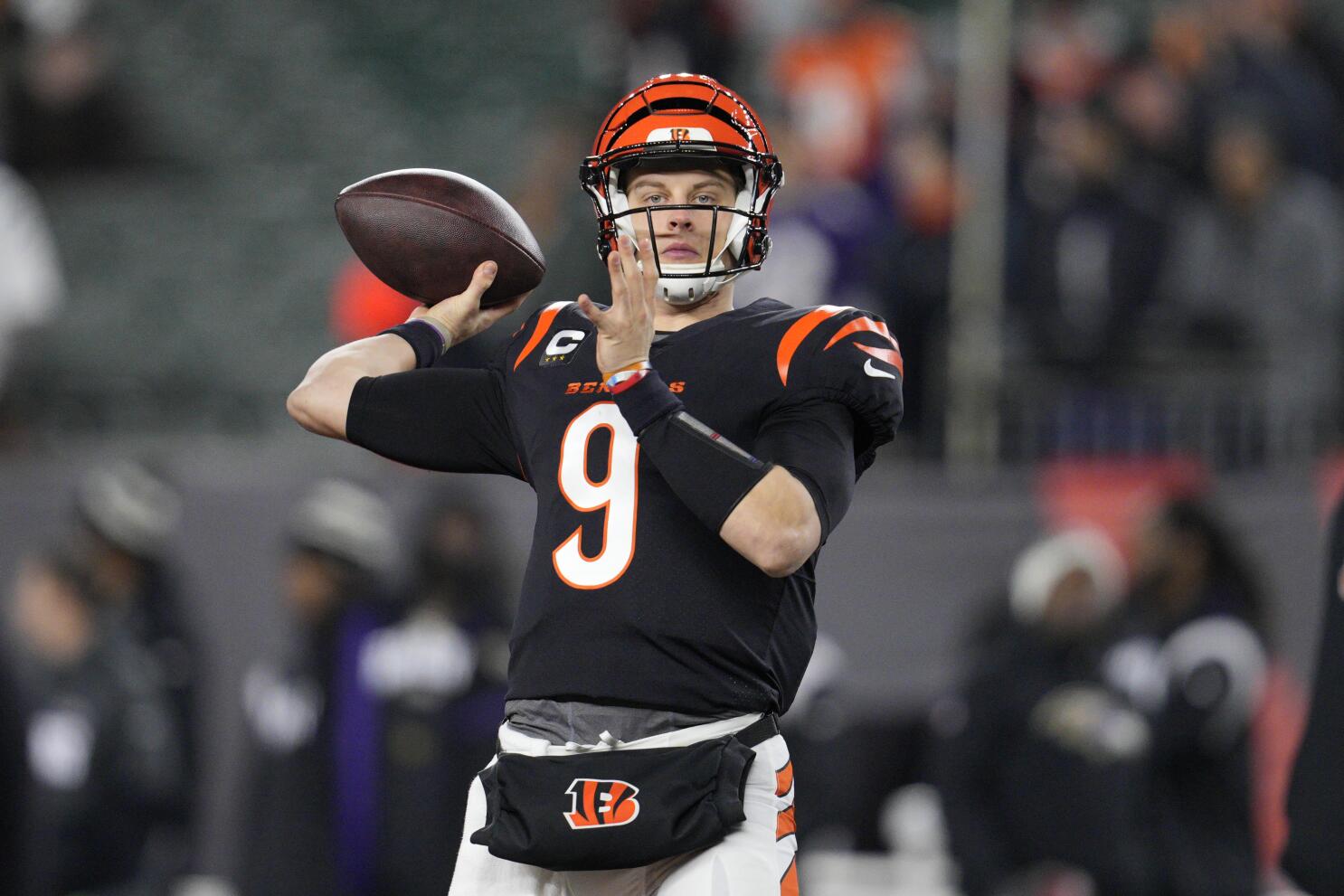 Bengals want ball in Burrow's hands with ground game stalled - The San  Diego Union-Tribune