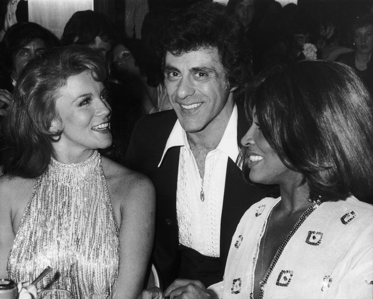 Ann-Margret, Frankie Valli and Tina Turner in 1975.