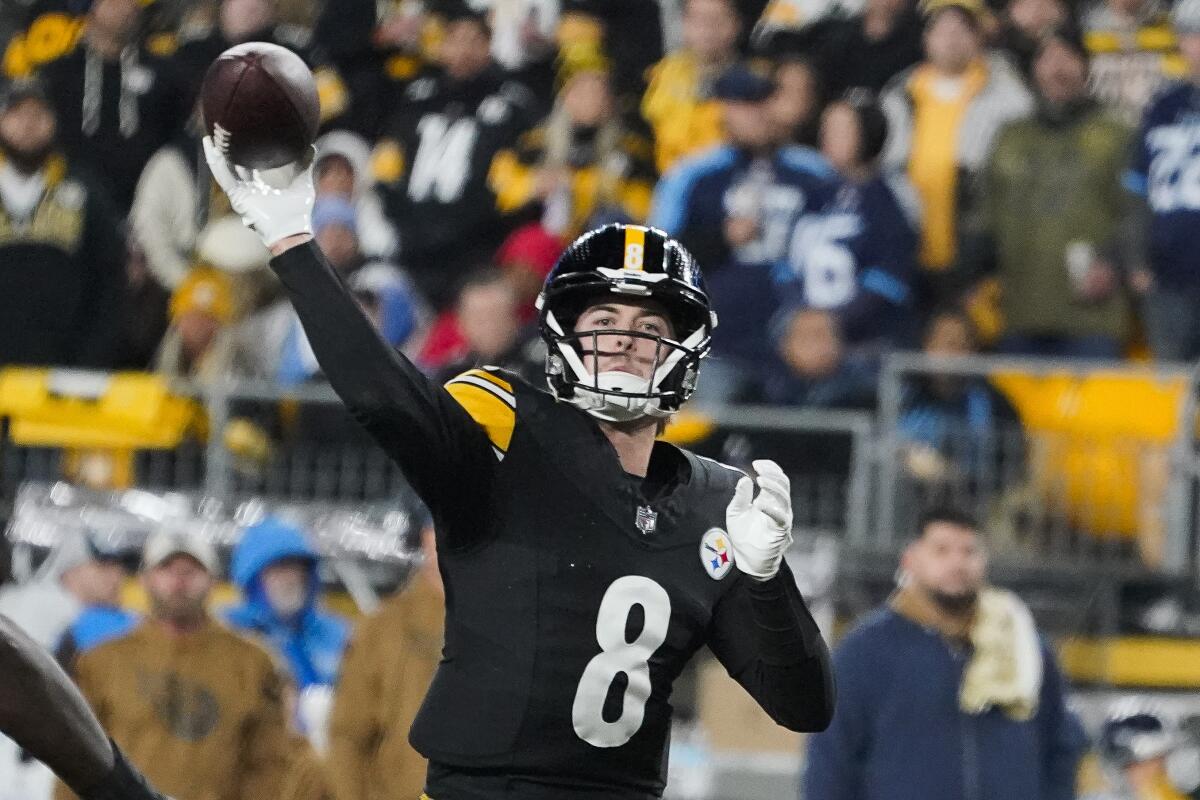 Steelers look to keep pace in tightly contested AFC North as Green Bay  visits - The San Diego Union-Tribune