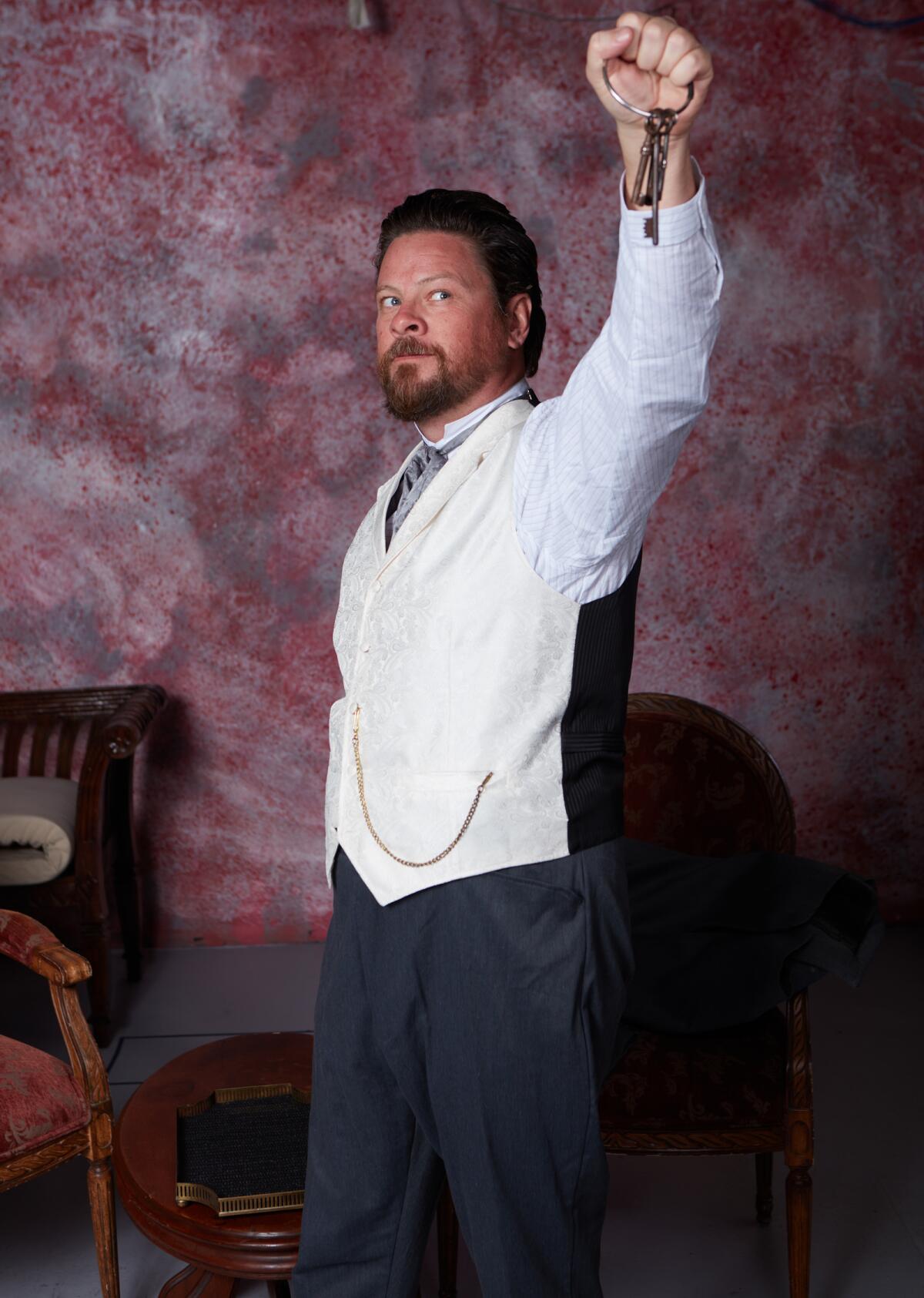 Richard Baird in "The Cherry Orchard" at North Coast Repertory Theatre.