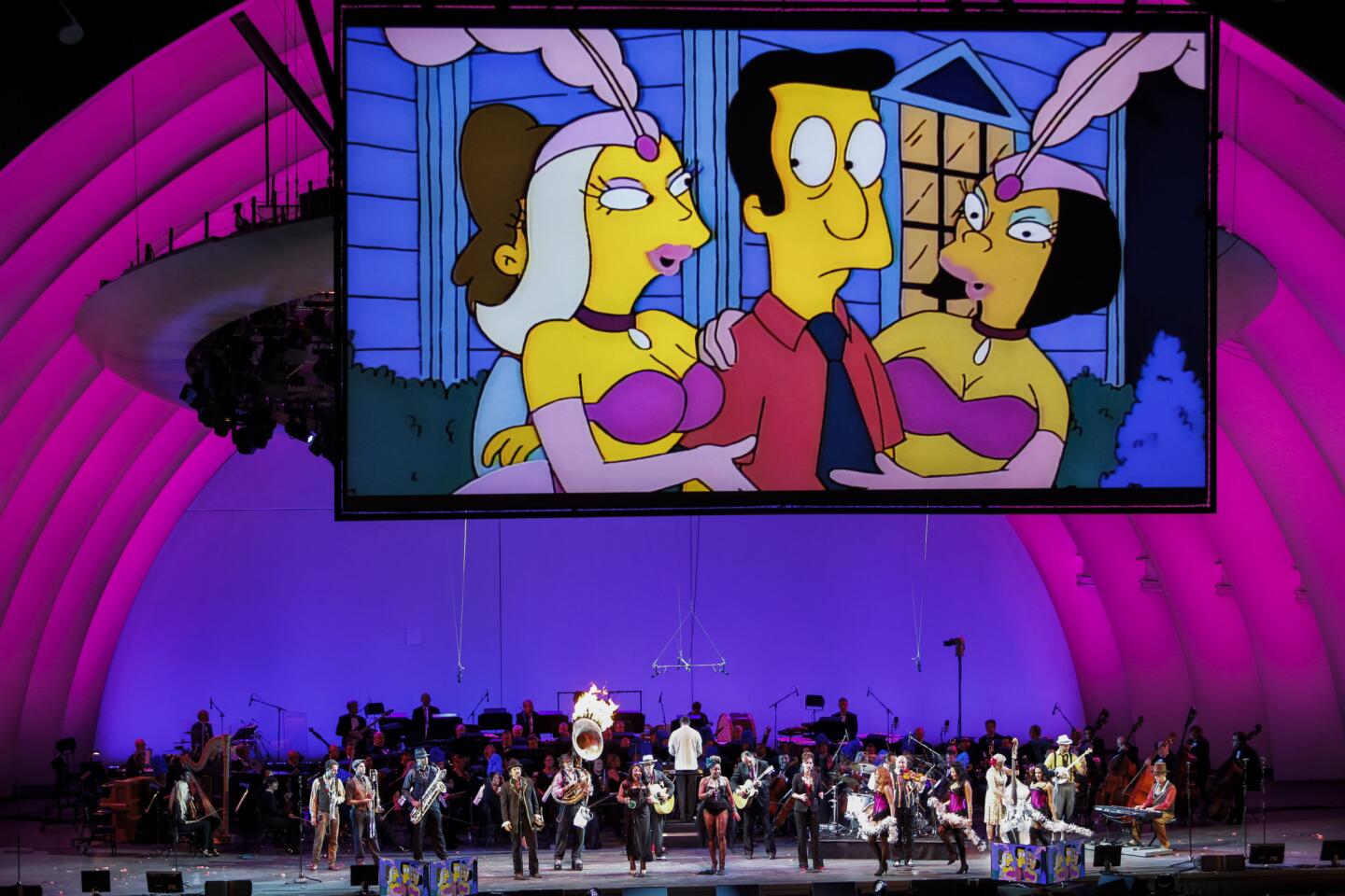 'Simpsons' Bowl tribute