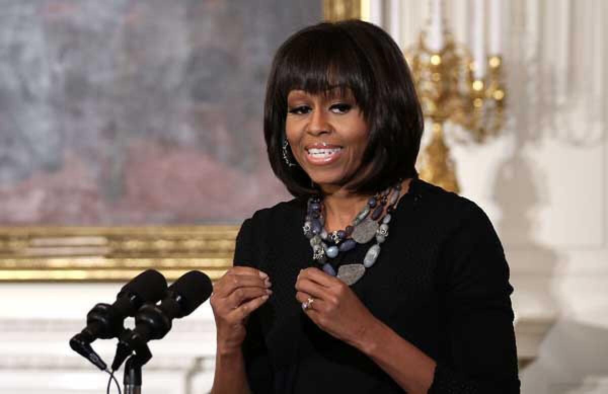 First Lady Michelle Obama will be a guest on "Late Night With Jimmy Fallon"