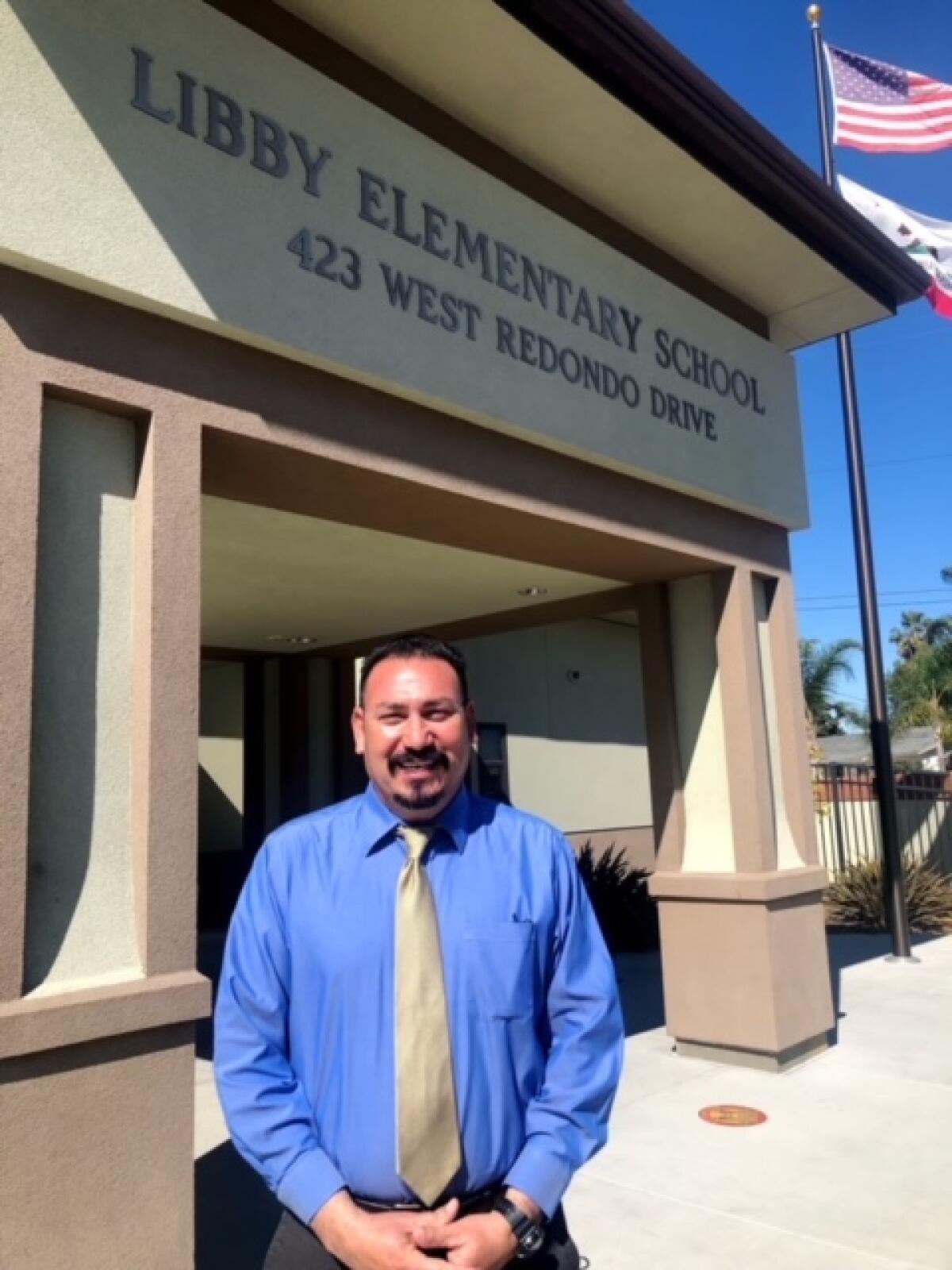 Libby Elementary Principal Cesar Mora was named Elementary Principal of the Year by the ACSA.