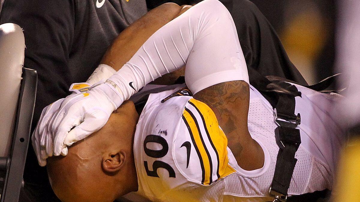 NFL: Steelers' Ryan Shazier upbeat despite spinal injury - The San