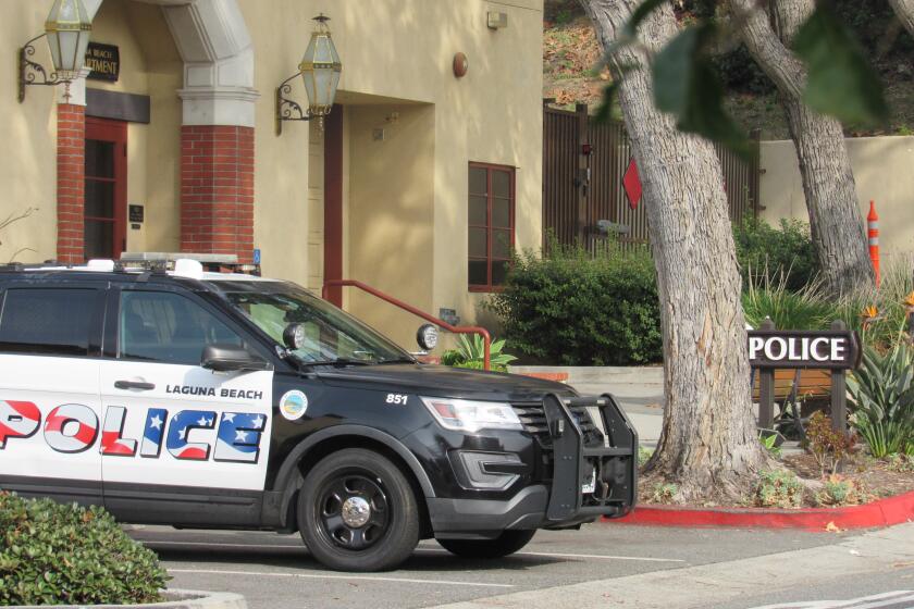 The Laguna Beach Police Department, as seen on Wednesday, Dec. 27, 2023.