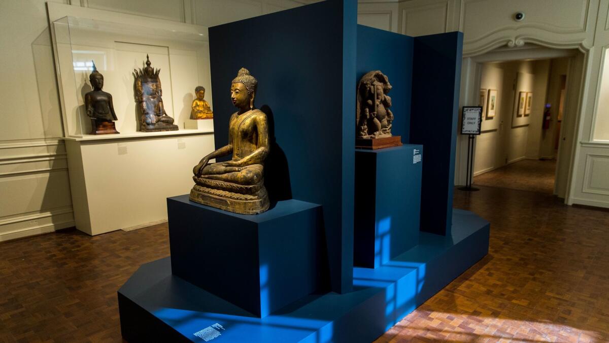 A gallery of Southeast Asian art in the newly reopened museum.