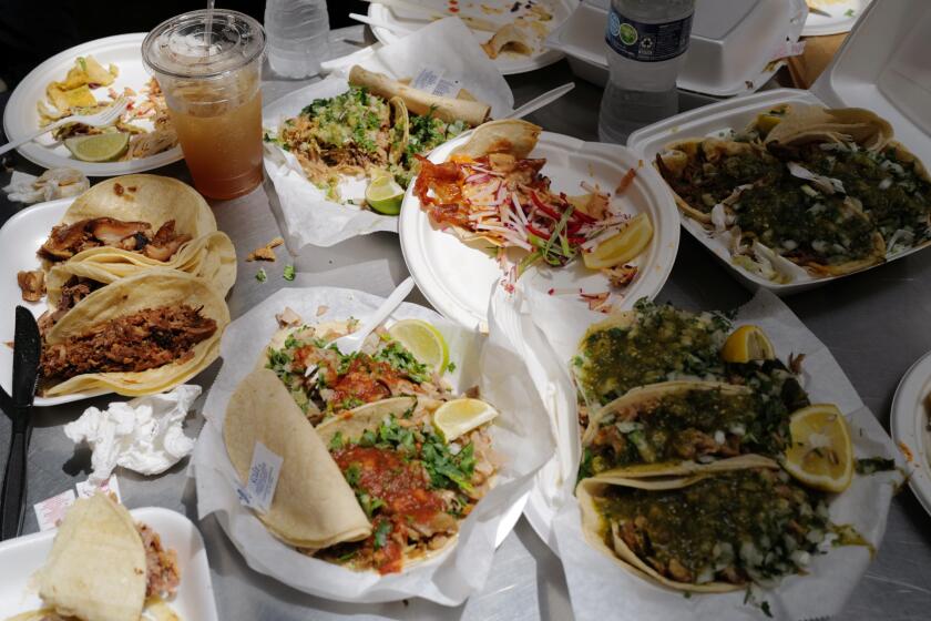 Behind the scenes of the Food team devouring tons of tacos.