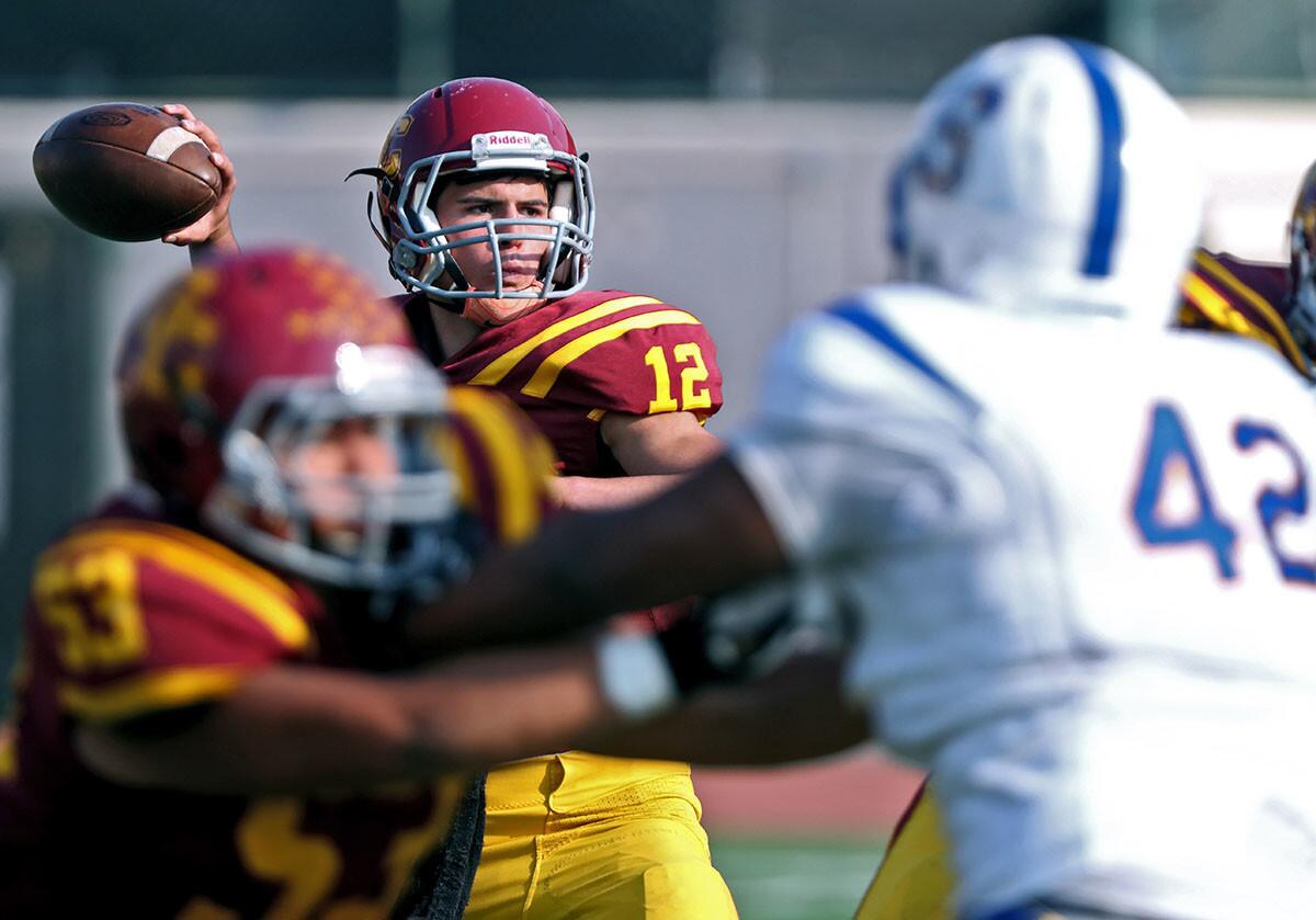 Photo Gallery: Glendale College football finishes strong against L.A. Southwest College
