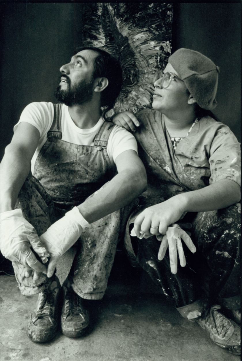 Carlos Almaraz and Elsa Flores Almaraz