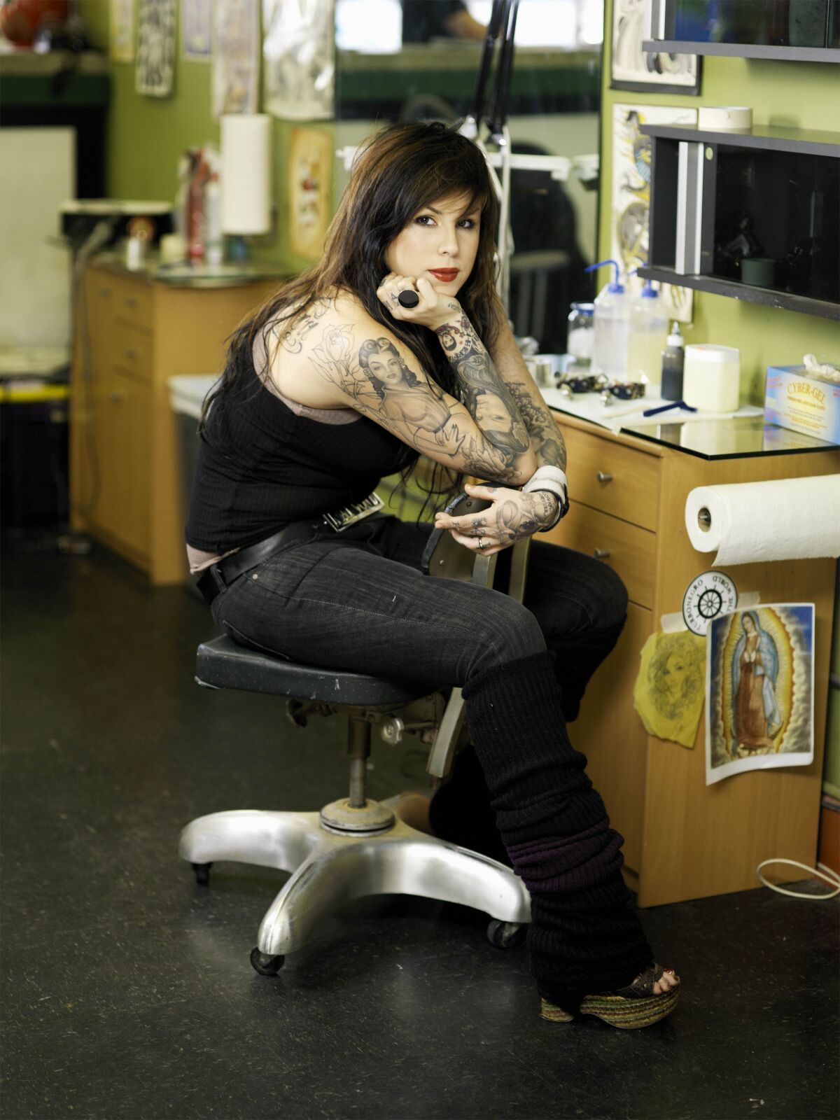 Timeline: Kat Von D's indelible life ink and - Angeles