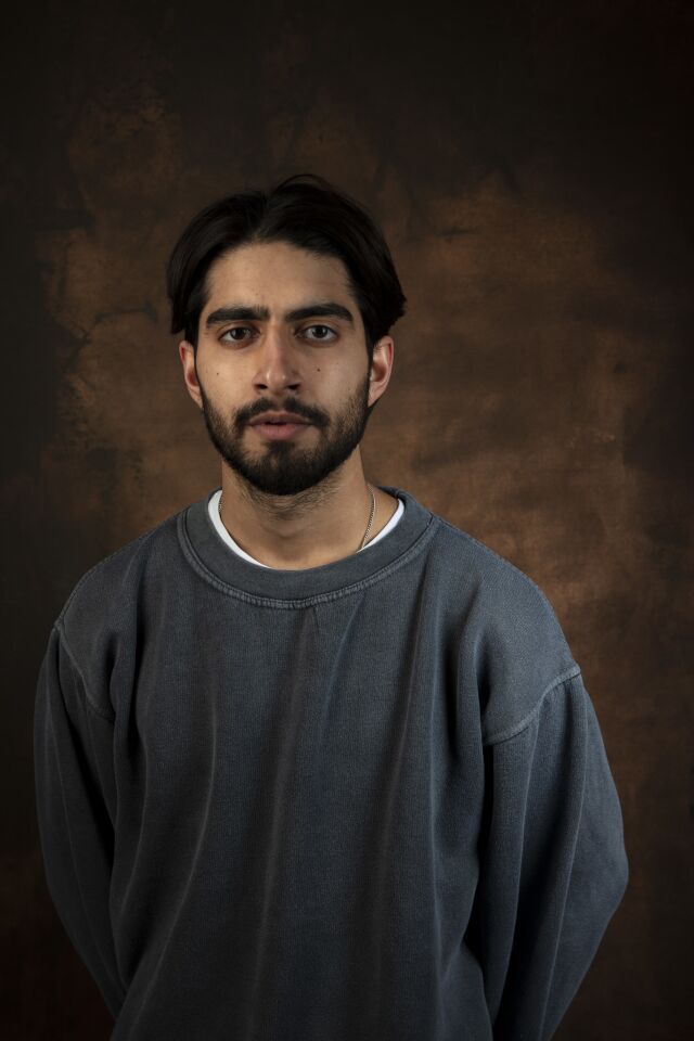 Actor Amer Chadha-Patel from the film "Blinded by the Light."