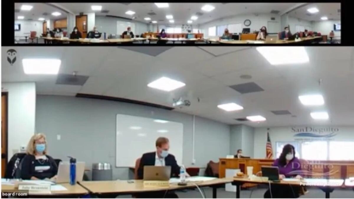 San Dieguito Union High School District board