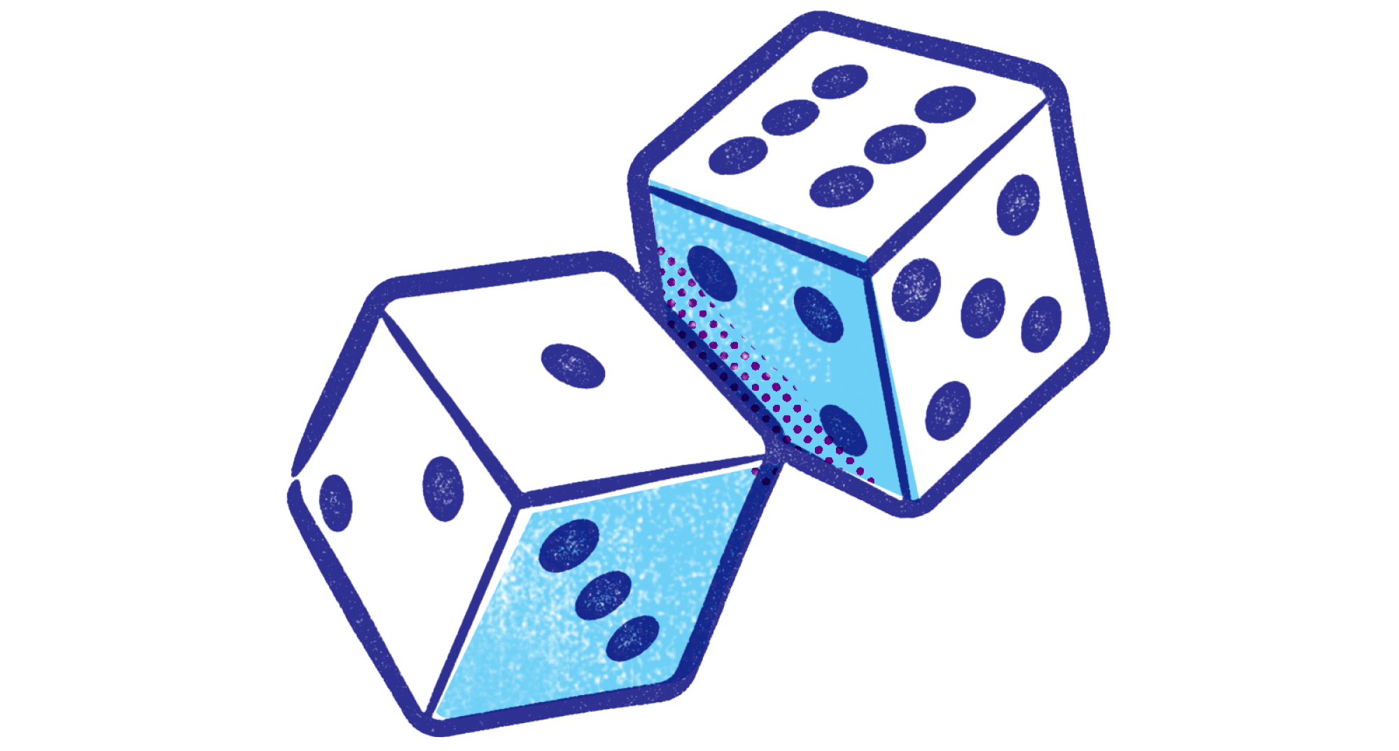 illustration of dice