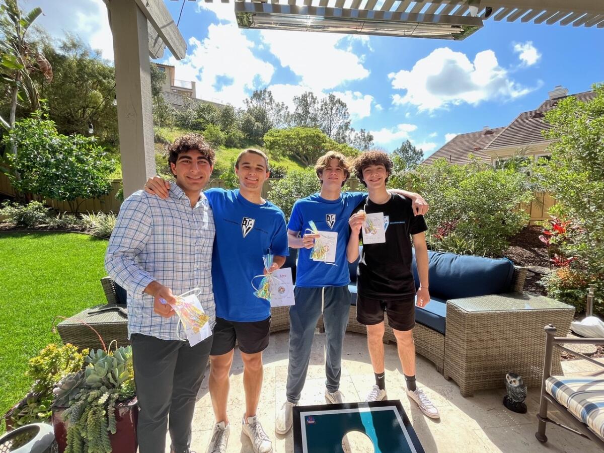 Brycen Monjazeb, Ben Trask, Ryan Boyes, Cole Spector