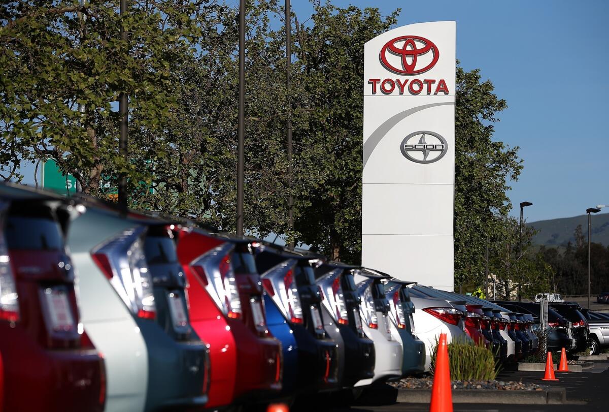 April car sales were strong for many brands -- among the strongest since the pre-recession days of 2006 -- including Toyota.