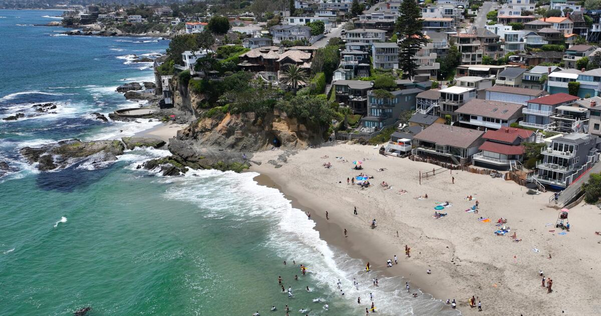 Laguna Beach woman who chased away beachgoers is targeted by Coastal Commission