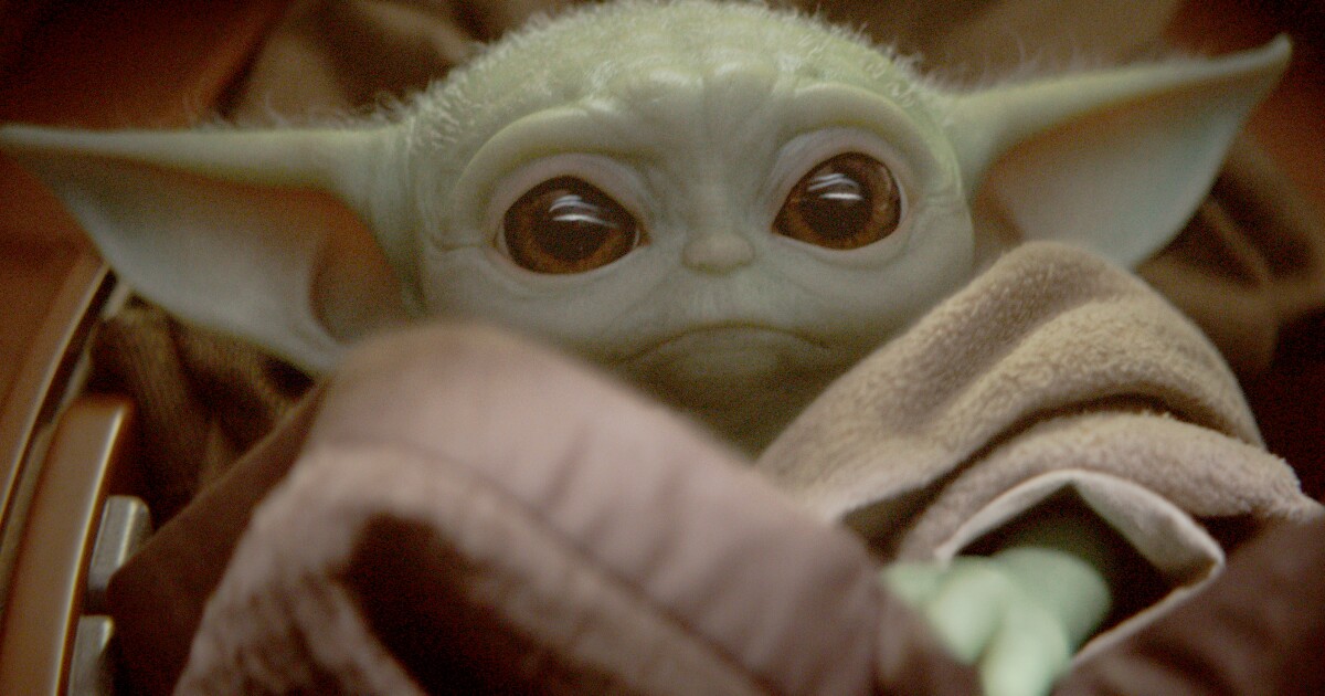 baby yoda doll