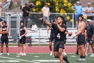 Quarterback Husan Longstreet from Corona Centennial, committed to Texas A&M.
