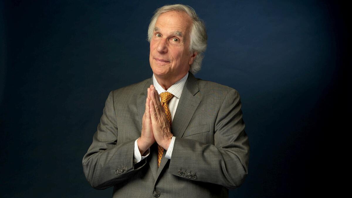 Henry Winkler, who plays Gene Cousineau a bloviating acting coach on the HBO series "Barry," received his sixth Emmy nomination this morning -- four decades after his first one.