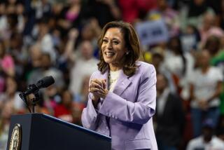 Las Vegas, NV - August 10: Vice President Kamala Harris and Governor Tim Walz Campaign Rally in Las Vegas on Saturday, Aug. 10, 2024 in Las Vegas, NV. (Jason Armond / Los Angeles Times)