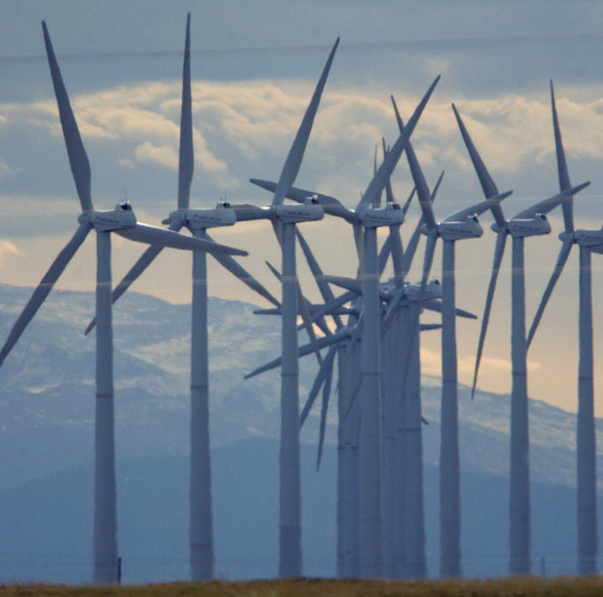 A man who solicited investors nationwide for a wind farm in Wyoming was sentenced to 12 years in prison for defrauding 83 investors, many of them elderly, of more than $4.4 million by promoting investment in nonexistent wind farms.